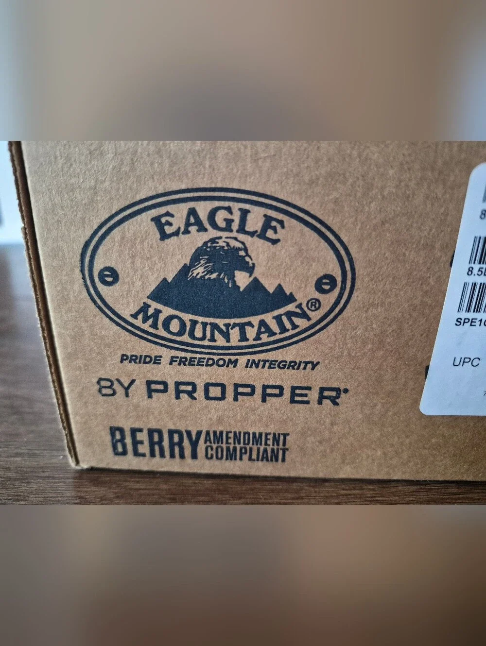 Eagle Mountain by Propper Athletic Shoe Black Women's Sz 8.5 D WIDE w/ box